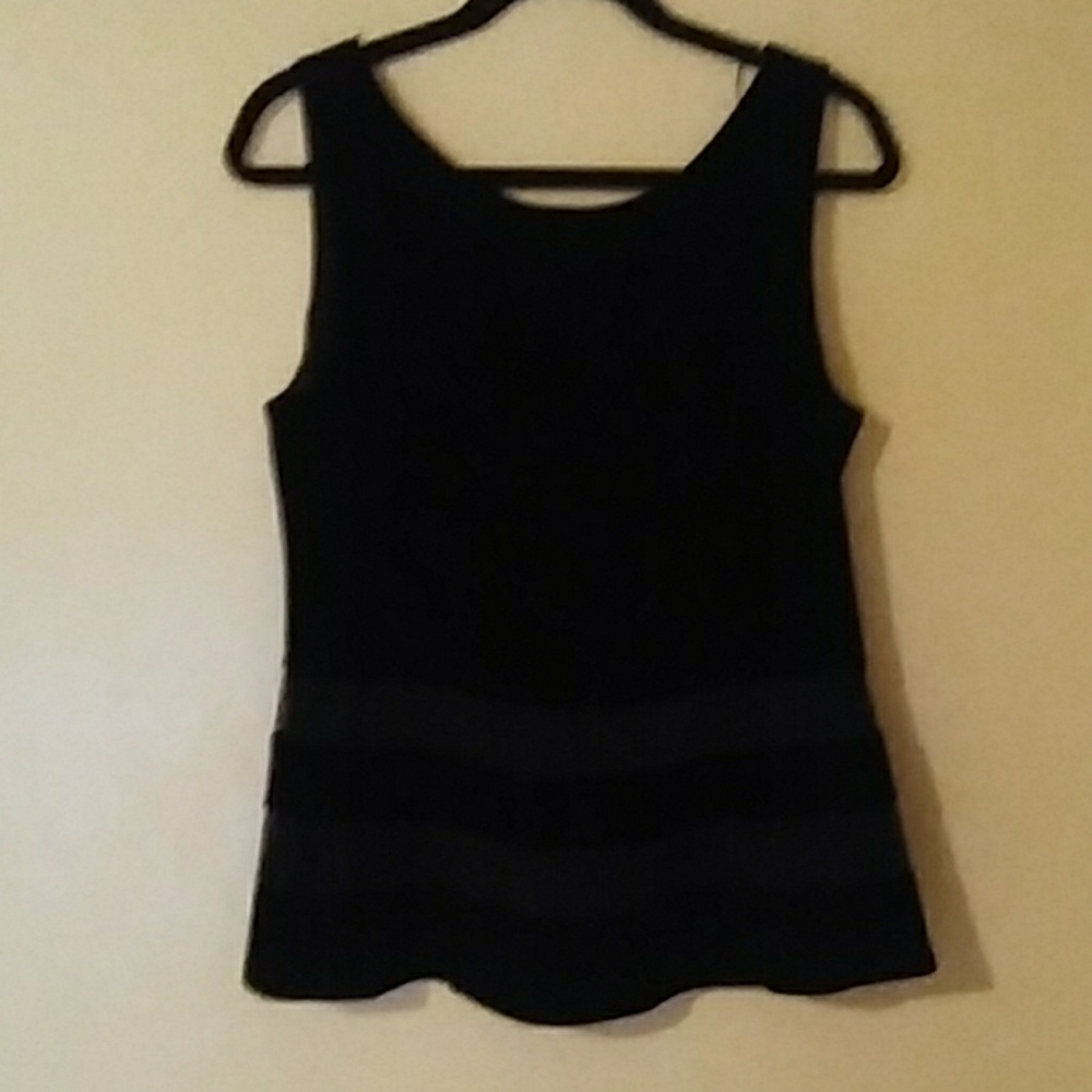 Nwot Alex Evenings velour evening top
